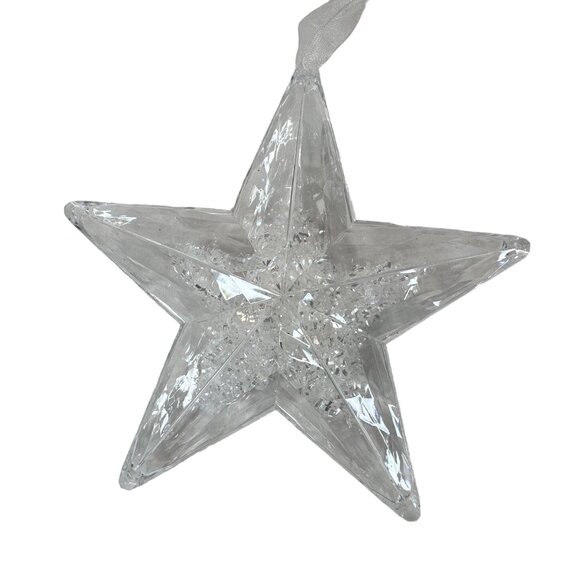 Love & Faith Christmas Tree Ornament Collection set of 3 NEW Star & Angel Wings - Picture 6 of 7